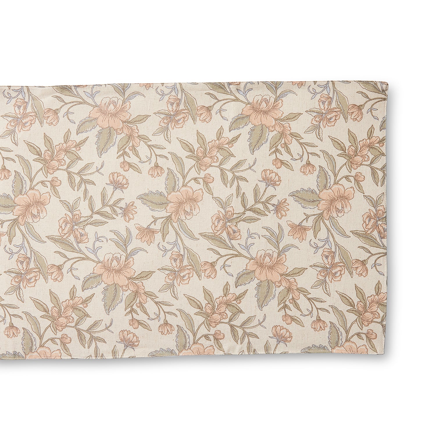 Country Charm Floral Table Runner