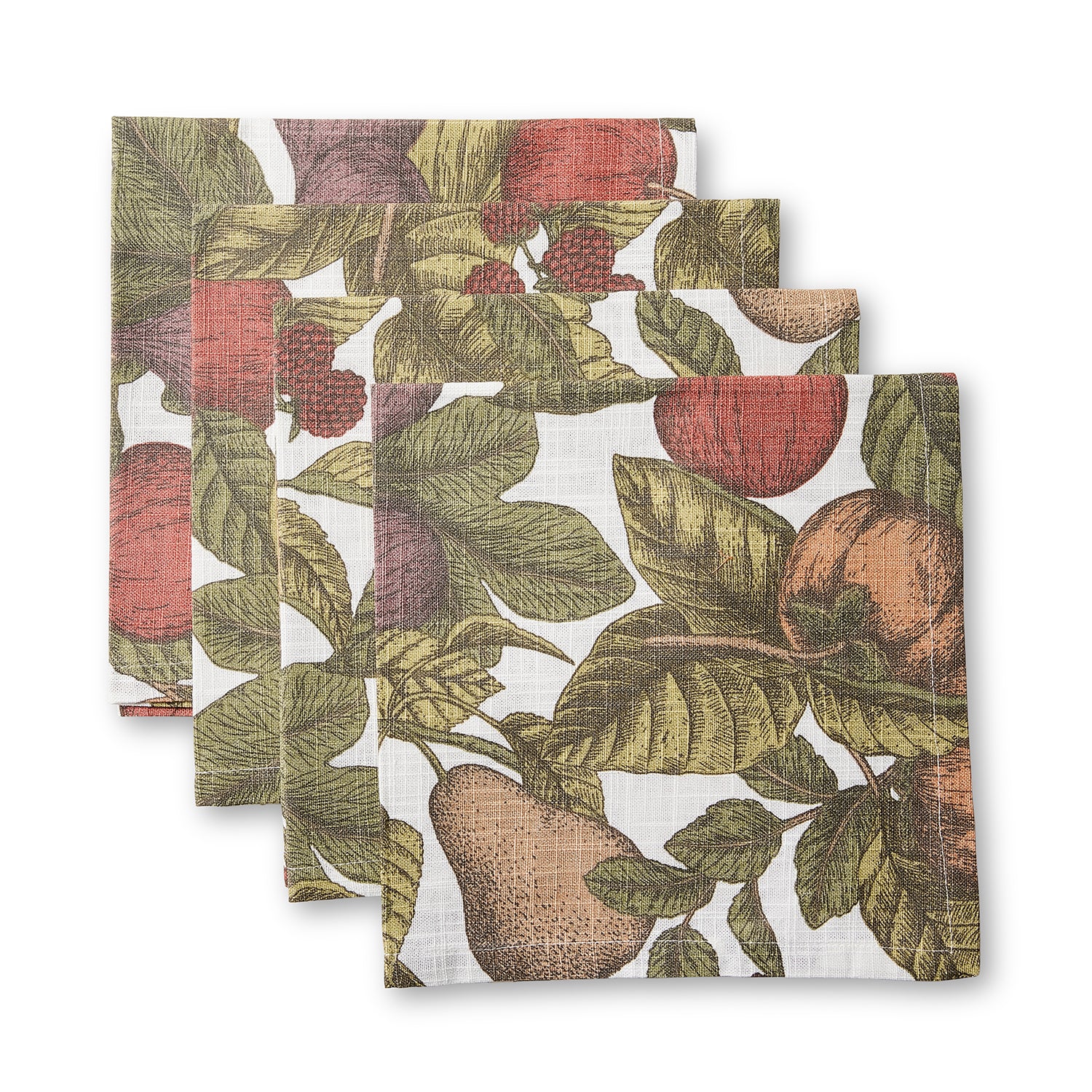 Ruby Orchard Multi Napkin - Set Of 4
