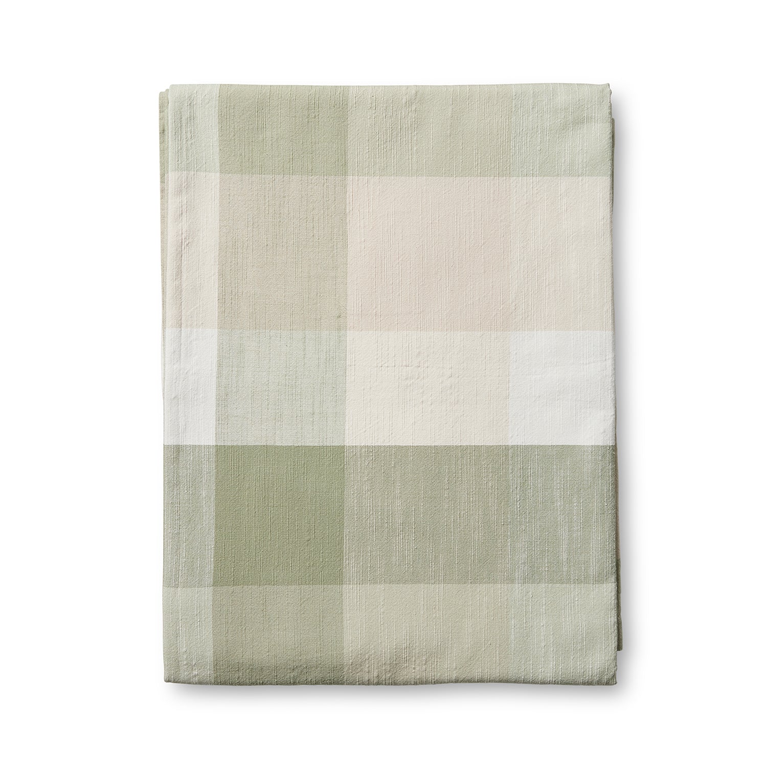 Olivewood Green Gingham Tablecloth