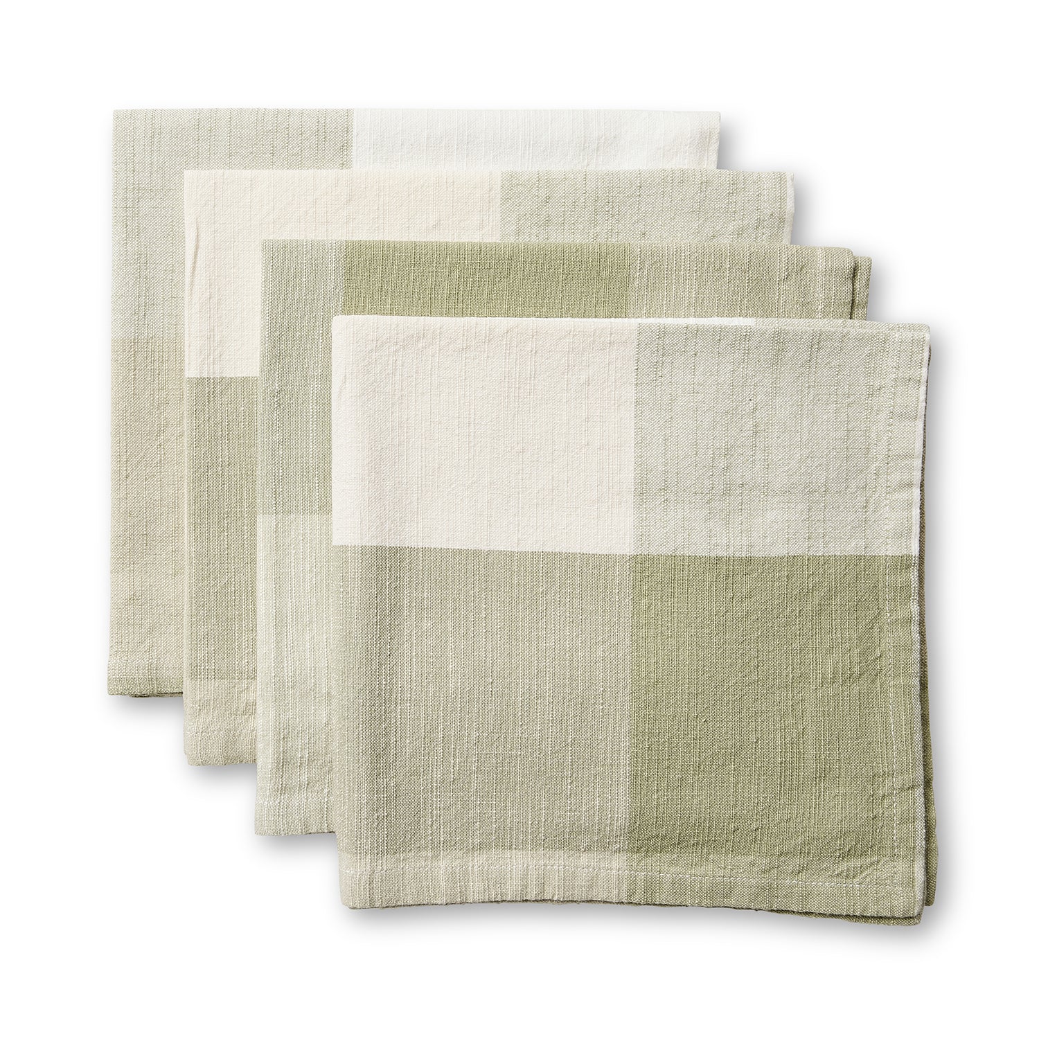 Olivewood Green Gingham Napkin - Set of 4
