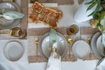 Jetty Oatmeal Tablecloth