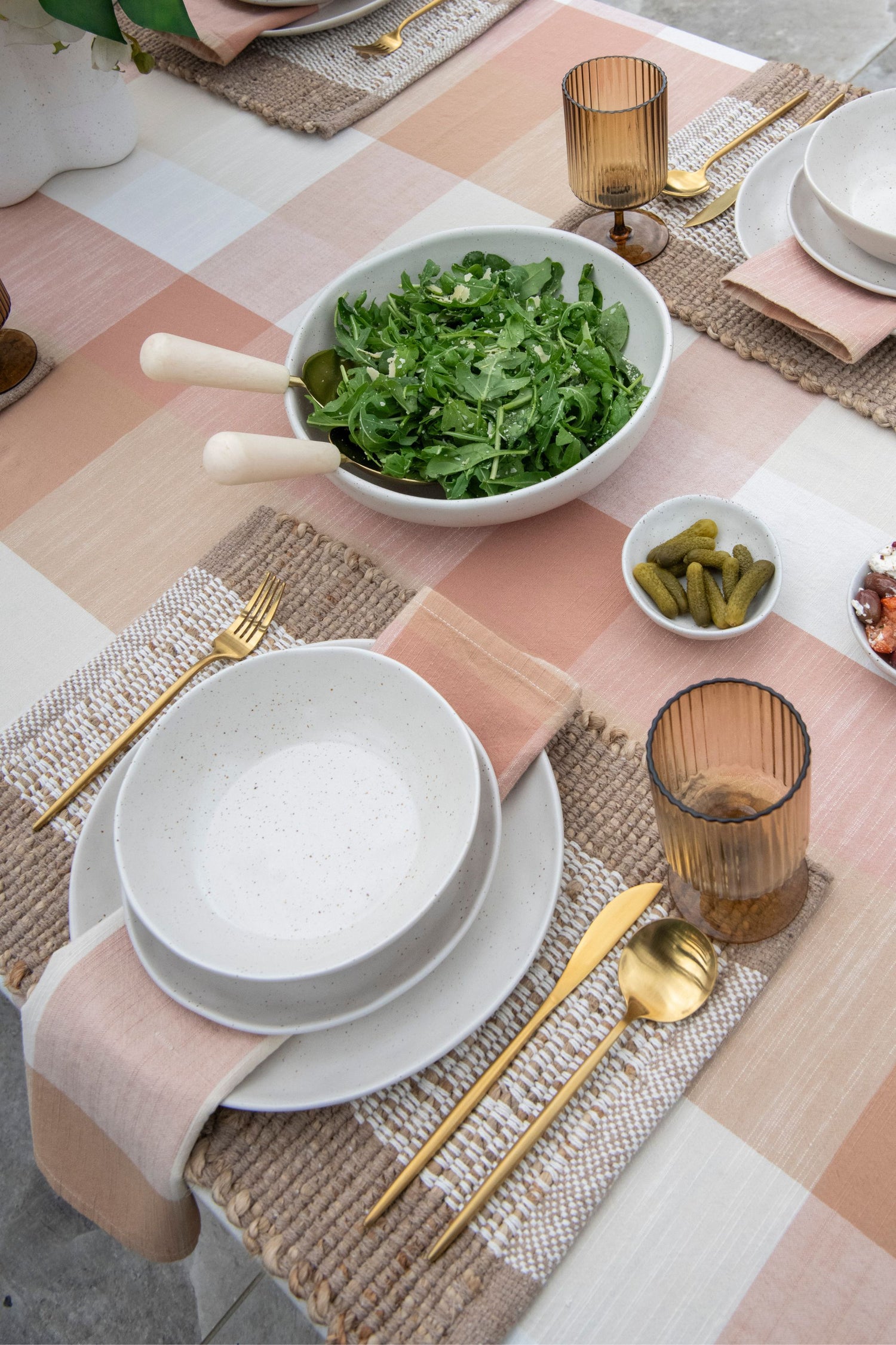 Salad Bowl - Natural Earth Table of Plenty