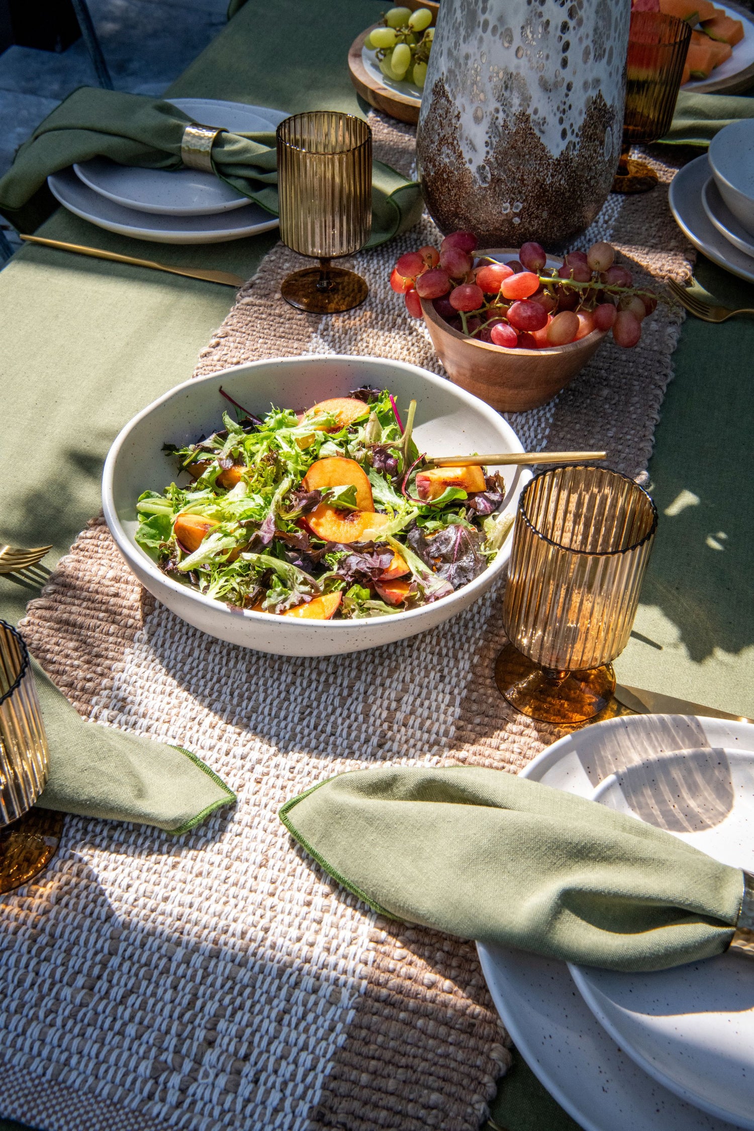Salad Bowl - Natural Earth Table of Plenty