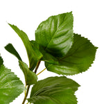 Hydrangea Leaf Spray Green 30x30x84cm