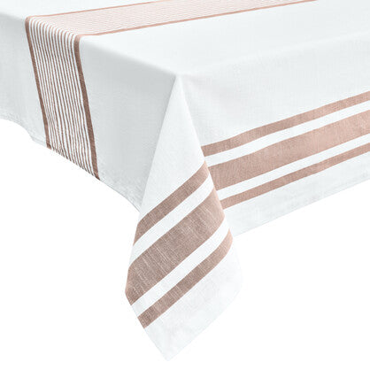 Kaileb Cocoa & Ivory Tablecloth