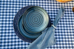 Potters Collection Side Plate - Blue Storm: Set of 4
