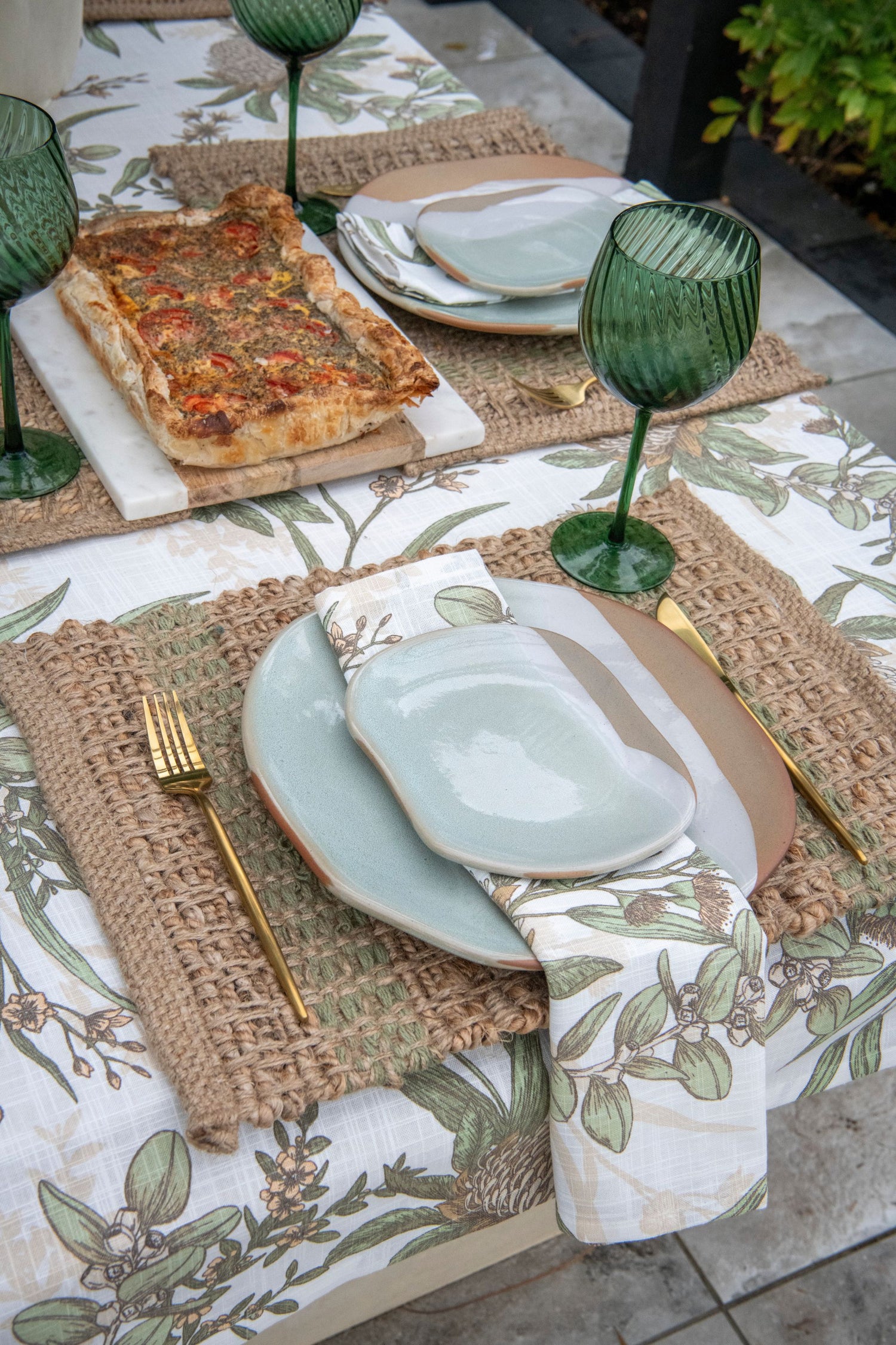 Conner Jute Olive Placemat - Set of 4