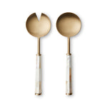 Joy Mother of Pearl Salad Server Set