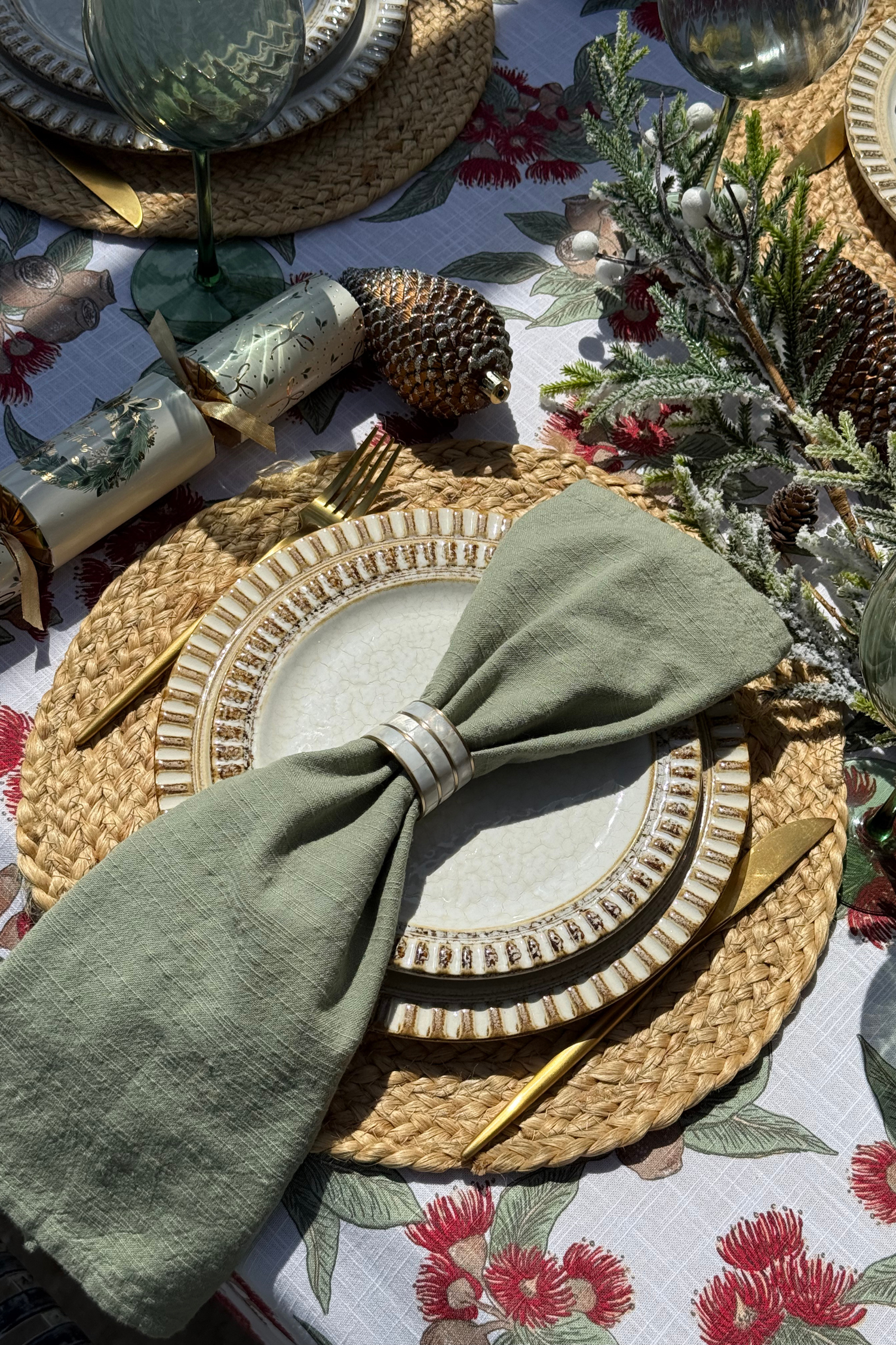 Ivy Green Napkin - Set Of 4