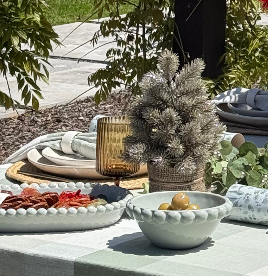 Eden Pale Blue Oval Platter