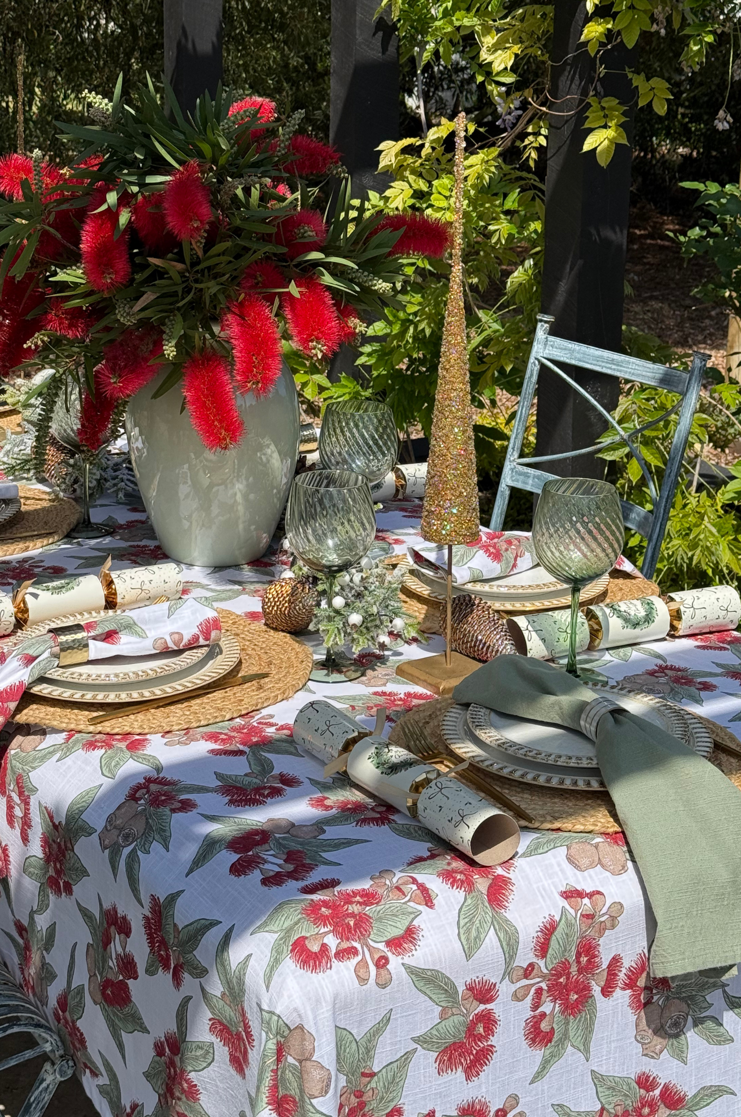 Noel Christmas Tablecloth - Large