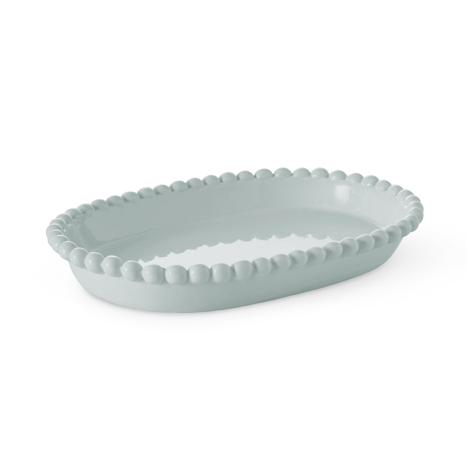 Eden Pale Blue Oval Platter